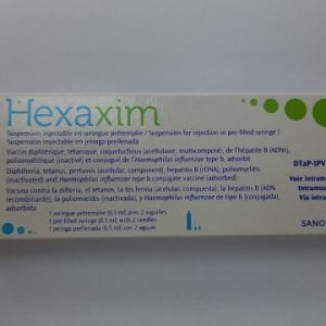 Hexaxim  Vaccine Pre Filled Syringe Inj  مبرد