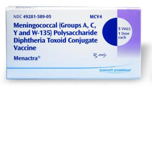 Menactra Vaccine Inj Vial مبرد