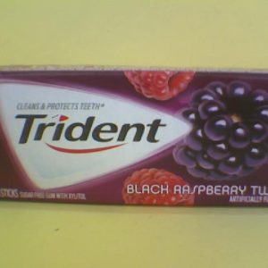 Trident Black Raspberry Twist S/F Gum 14 Pcs Del
