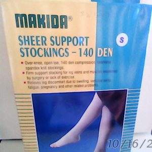 Makida Sheer Support Stockings Over Knee 140 Den-HOTT122