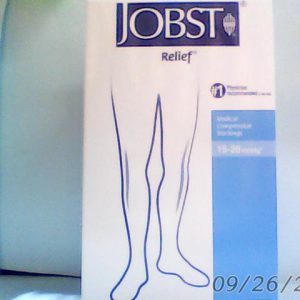 Jobst Thigh High Compression Stockings Closed Toe 15-20 mmHg/ M/Beige- 114823