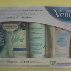Gillette Venus Kit (Embrace Women Razor +Stain Care Shaving Gel 198g +Olay Shower Gel 354ml)1