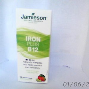 Jamieson Iron Plus B12 45 Chew Tab