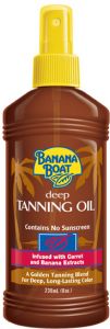Banana Boat SPF 0 Deep Tanning Oil Spray 236ml