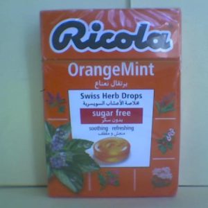 Ricola Orange Mint S/F Lozenges 45g