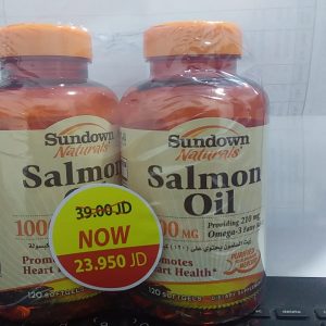 Offer Sundown Salmon Oil 1000mg 120 Cap 2 Pcs Special Price ^^1