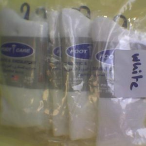 Foot Care Diabetic & Circulatory Socks (35-37) -White