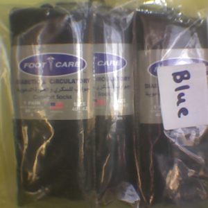 Foot Care Diabetic & Circulatory Socks (40-42) -Blue