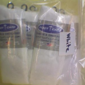 Foot Care Diabetic & Circulatory Socks (43-45) -White