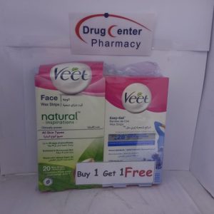Offer Veet Natural Face Wax Strips 20 Pcs+Bikini & Under Arm Wax Strips (Sensitive) 16 Pcs Buy 1 Get 1 Free ^^1 N..A 6/10/2024