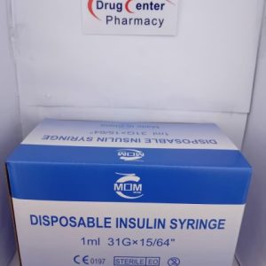 Mom Insulin Syringe (31G) 1ml 100 Pcs