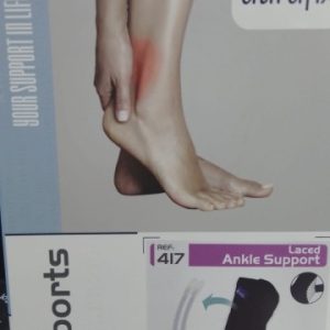 Aurafix Laced Ankle Support (S)- 417