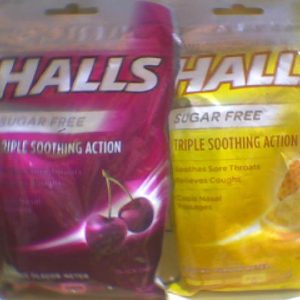 Halls Bag S/F 25 Drops-جميع النكهات