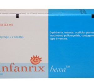 Infanrix Hexa Vaccine 0.5ml Vial Discont N..A 7/2/2023 مبرد