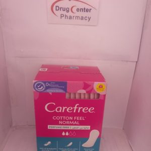 Carefree Cotton Feel Normal Unscented Pantyliner 30 L/Pads