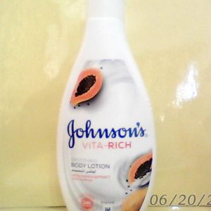 Johnsons Vita Rich Papaya Body Lotion 250ml 12@24