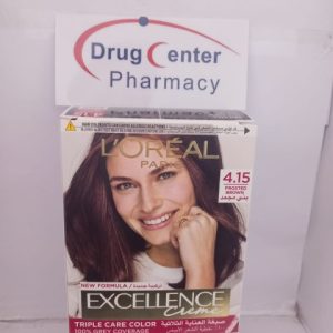 Loreal Excellence Hair Color Shade 4.15
