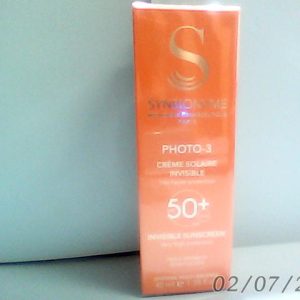 Synbionyme Photo-3 Sunblock Spf 50+ Invisible Cream 40ml Del