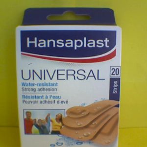 Hansaplast Universal Water Proof Assorted Plaster Strips 20 Pcs -45906
