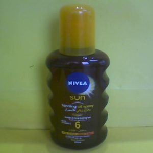Nivea Spf 6 Tanning Oil Spray 200ml