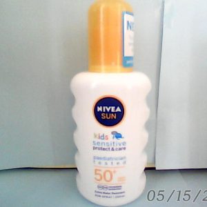 Nivea Kids Sensitive Protect & Care Sunblock Spf 50+ Very High Spray 200ml N..A 26/3/2022