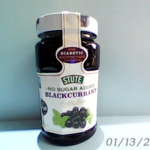 Stute Blackcurrent S/F Jam 430g