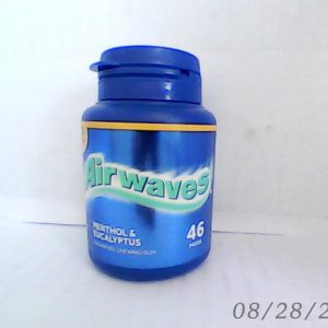 Airwaves Menthol & Eucalyptus S/F Gum Bottle 46 Pcs 64g