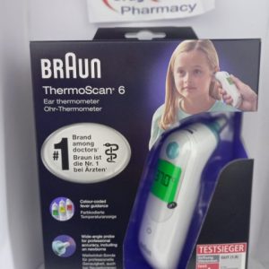 Braun Thermoscan 6 Ear Thermometer IRT6515 N..AC 20/8/2025