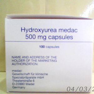 N..A 23/3/2025  Hydroxyurea Medac 500 mg 100 Cap