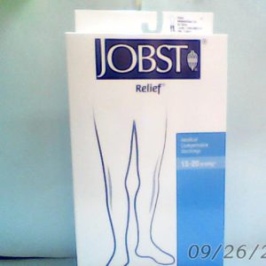 Jobst Knee High Compression Stocking Closed Toe 15-20 mmHg / M / Black - 7534012-01