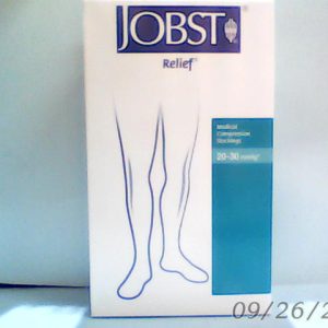 01-Jobst Relief Waist Compression Pantyhose Closed Toe 20-30 mmHg/M/Beige - 7847711