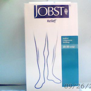 Jobst Waist Compression Pantyhose Closed Toe 20-30 mmHg /L/Beige -7847811-01