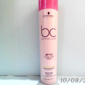 BC PH 4.5 Color Freeze Gold Shimmer (Gold Hair) Shampoo 250ml Del