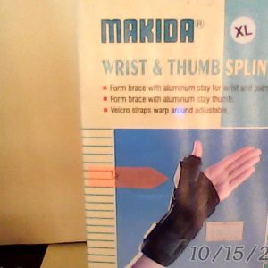 Makida Wrist/Thumb Splint/Left (XL)-RWRF21