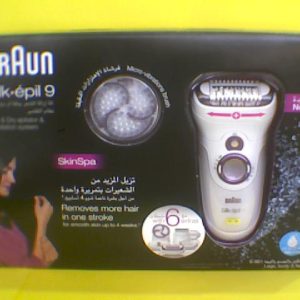 Braun Silk Epil 9 Epilator Legs & Body  With 12 Extras 4 In 1 9-961-->Ar سعر مميز صورة