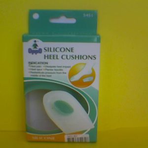 Oppo Heel Cushions 1/4 Length Silicone Insole (N4) - 5454DM