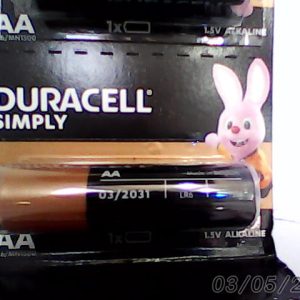 Duracell Simply AA Battery Del