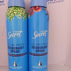 Secret Deo Spray For Women 150 ml N..A 20/5/2024 جميع الانواع