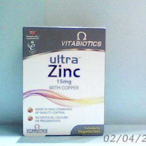 Vitabiotics Ultra Zinc With Copper 60 Tab