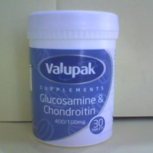 Valupak Glucosamine & Chondroitin 400/100mg 30 Tab