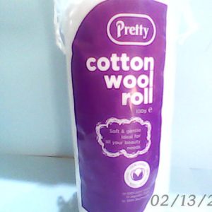 Pretty Cotton Wool Roll 100g