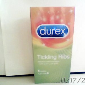 Durex Tickling Ribs 6 Condoms  N..A 14/12/2022 Del