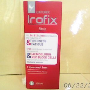 N..A 25/11/2025 Irofix Syrup 150ml 
