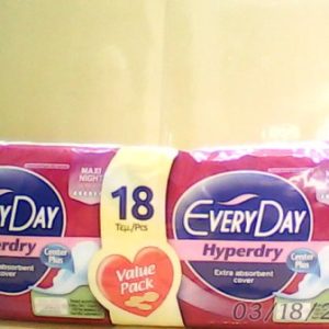 EveryDay Hyperdry Maxi Night Ultra Plus 18 L/Pads Del