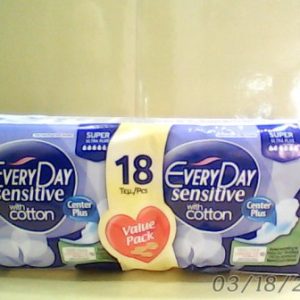 EveryDay Sensitive Super Ultra Plus 18 L/Pads