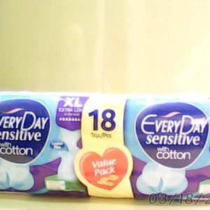 EveryDay Sensitive Extra Long Ultra Plus 18 L/Pads