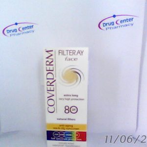 CoverDerm Filtray Anti Aging Sunblock Spf 80 Cream 50ml