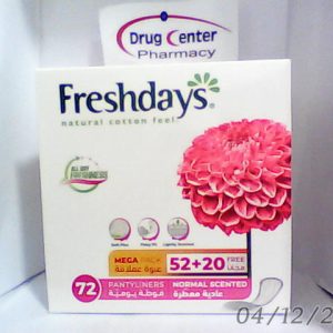 Freshdays Normal Scented Pantyliners 72 Pcs