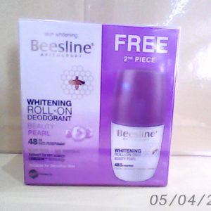 Offer Beesline Whitening (Beauty Pearl) Deo Roll On 50ml Buy 1 Get 1 Free^^1