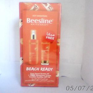 Offer Beesline (Pure Carrot Spf 10 Sun Tan Oil 200 ml +Ultrascreen Sunblock Spf 50 Invisible Cream 60ml Free)^^1